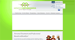 Desktop Screenshot of midwoodorthodontics.com